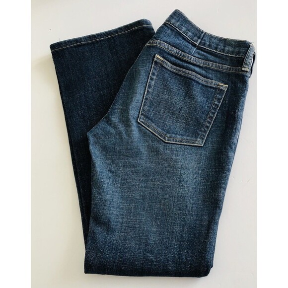 J. CREW WOMEN'S JEANS STRECH 29R BOOTCUT DEMIN BLUE MEDIUM WASH LOW RISE - Picture 9 of 11